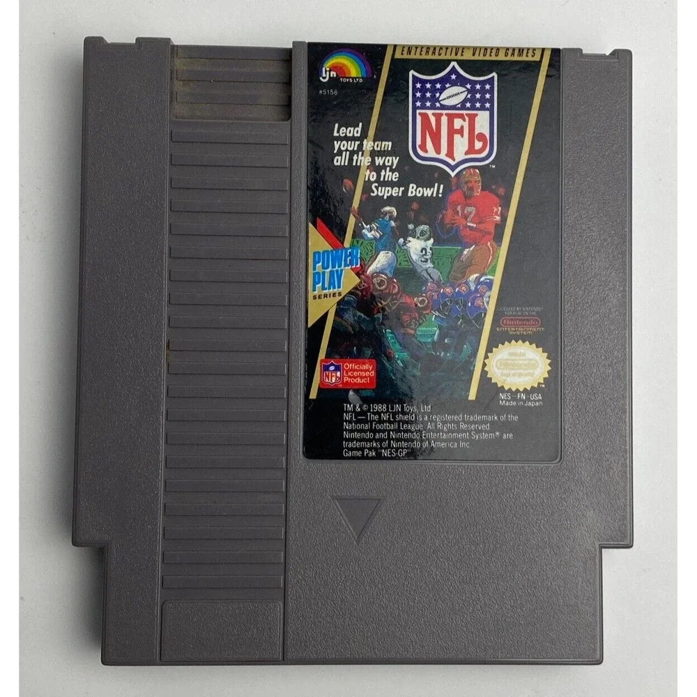 NFL - NES NINTENDO GAME - GAME ONLY